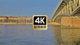 海上跨海大桥美景