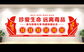 禁毒文化墙