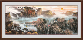 山水风景画