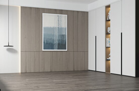 现代卧室 空场景