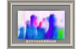 抽象油画