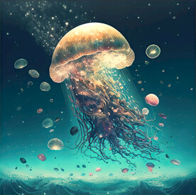 梦幻水母