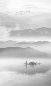 禅意山水画