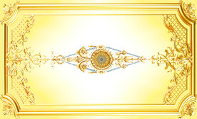 欧式边框花纹