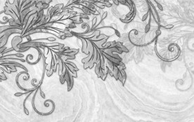 简约花纹大理石背景墙