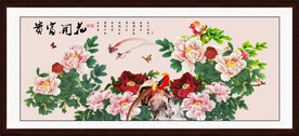 花开富贵牡丹图