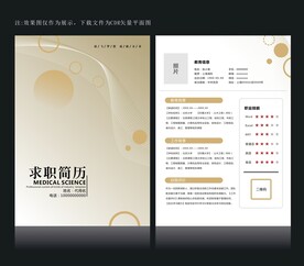 高档简历