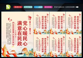 民政局展板