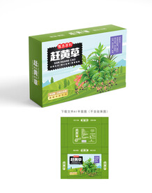 赶黄草包装