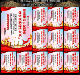 知识产权展板