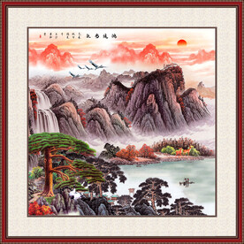 国画山水