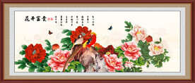 花开富贵牡丹图