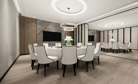 餐厅包厢效果图