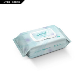 儿童温和洁肤巾包装