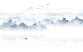 禅意山水画
