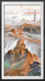 玄关山水画