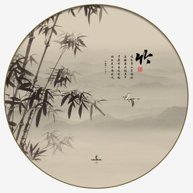 玄关山水画