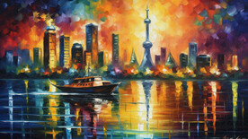 风景油画