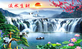 山水风景画
