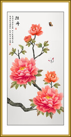 花鸟牡丹