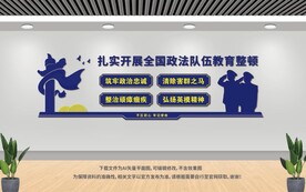 政法展板