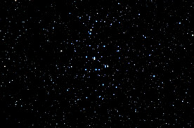 黑白星空