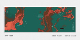 玄关水墨画