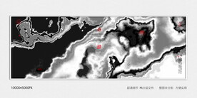 茶室水墨画
