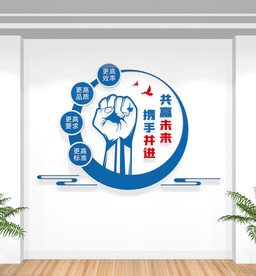 企业励志标语文化墙