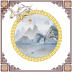 新中式吊顶