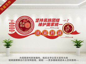 民族团结展板