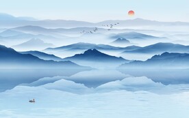 意境山水画