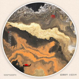 大厅抽象画