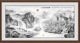 国画山水