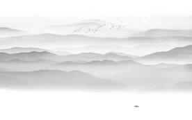 水墨山水画