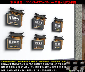 景区导视牌