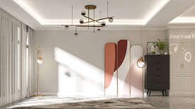 现代客厅背景墙