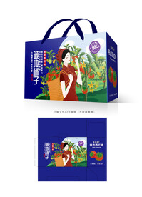 碱地柿子彩盒