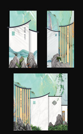 徽派国风美陈 