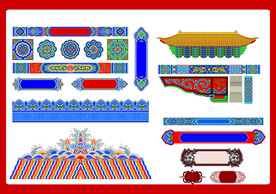 古典建筑花纹