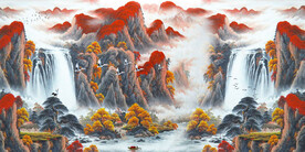 山水画