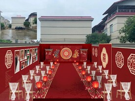 中式婚礼 户外婚礼