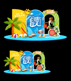 夏日美陈