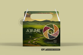 杂粮包装 平面图