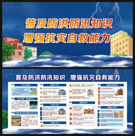 防洪防汛知识宣传栏