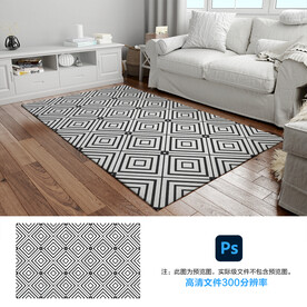 公寓轻奢地毯脚垫