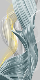 抽象线条玄关装饰画