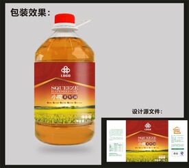 食用油包装 
