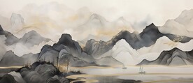 玄关山水画