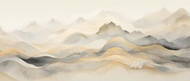 新中式高档大气山水画